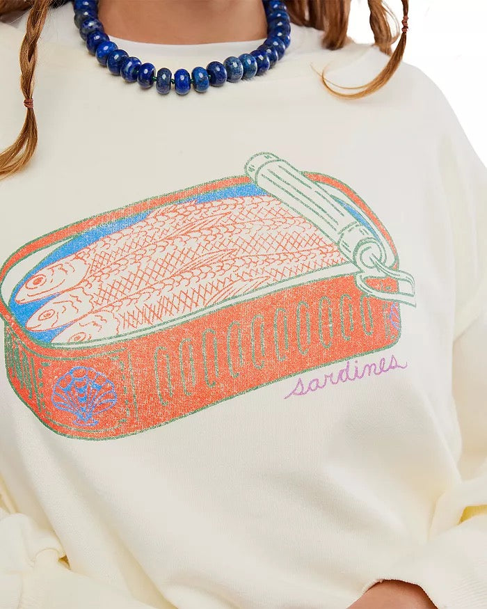 Graphic Camden Sweatshirt Sardine