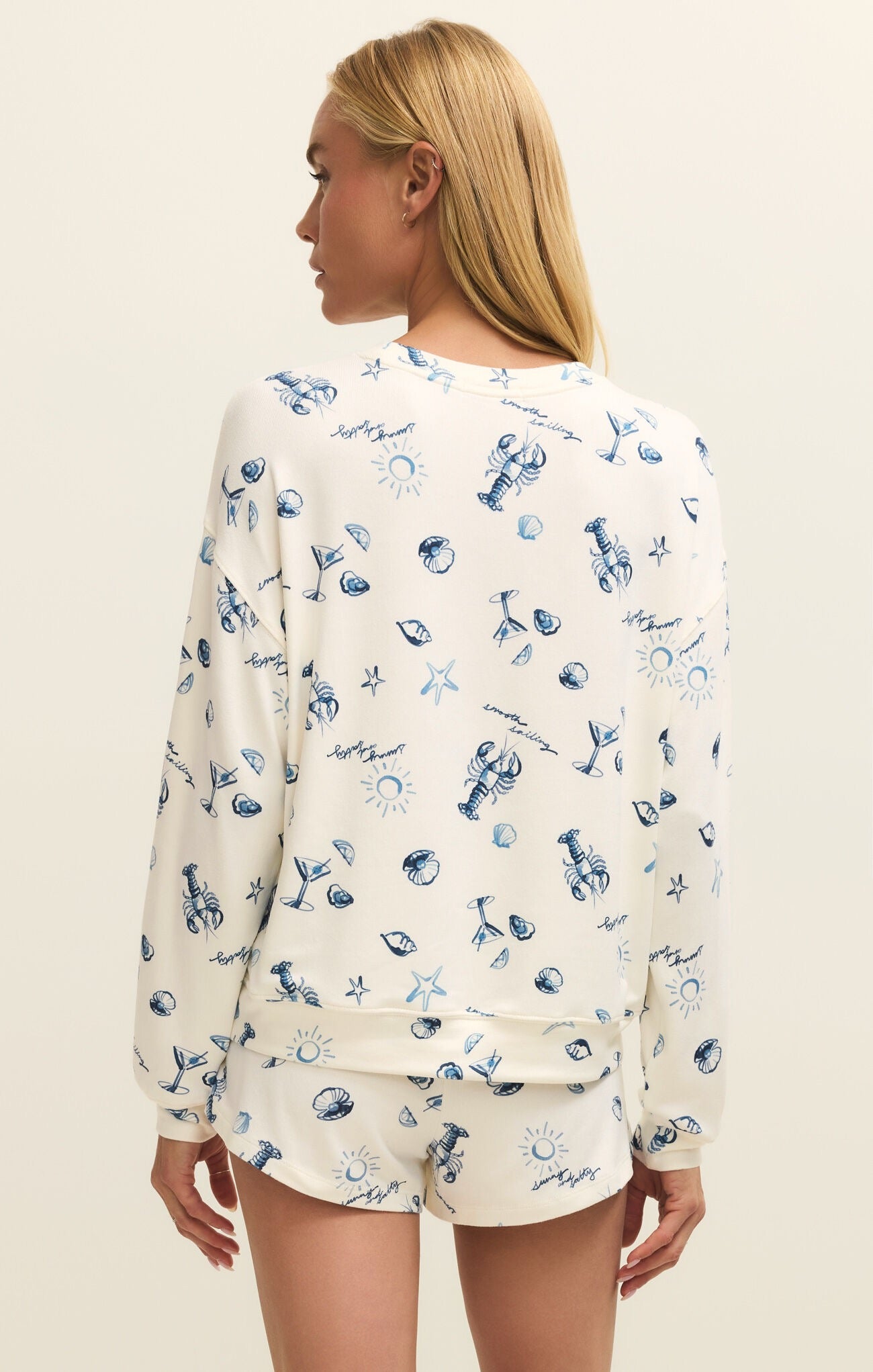 Lost at Sea Long Sleeve Top