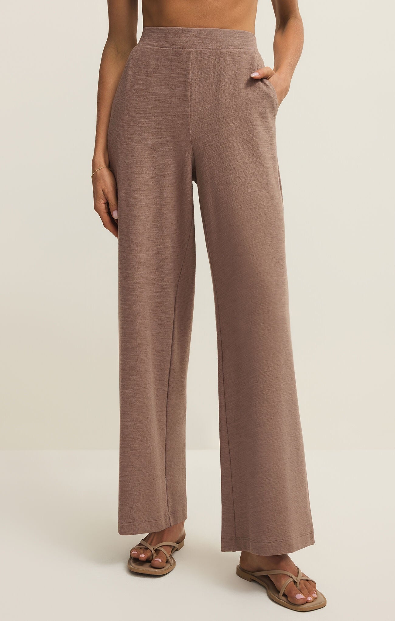 Andre Wide Leg Pant Milkshake