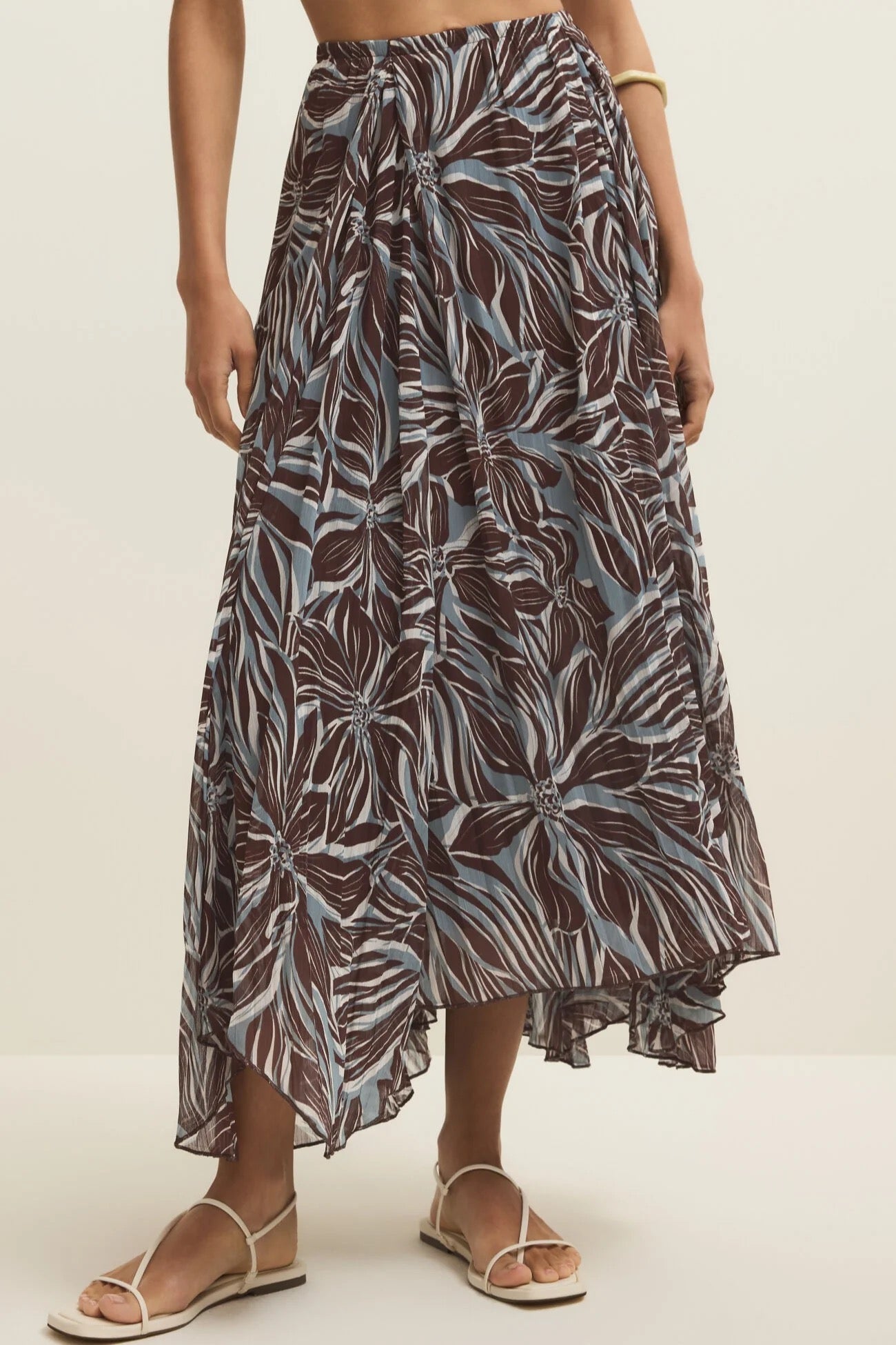 Vitoria Zinn Floral Maxi Skirt