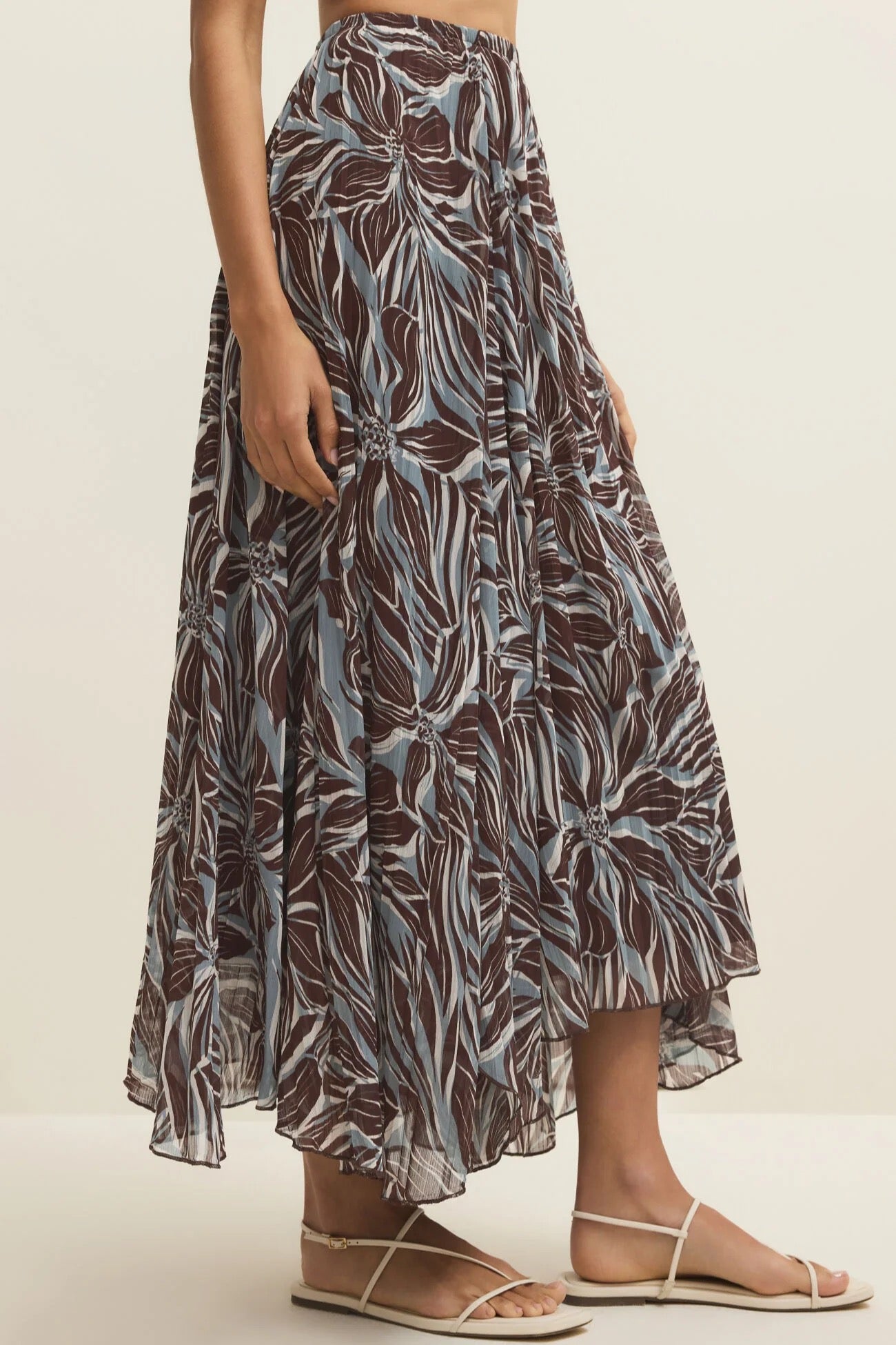 Vitoria Zinn Floral Maxi Skirt