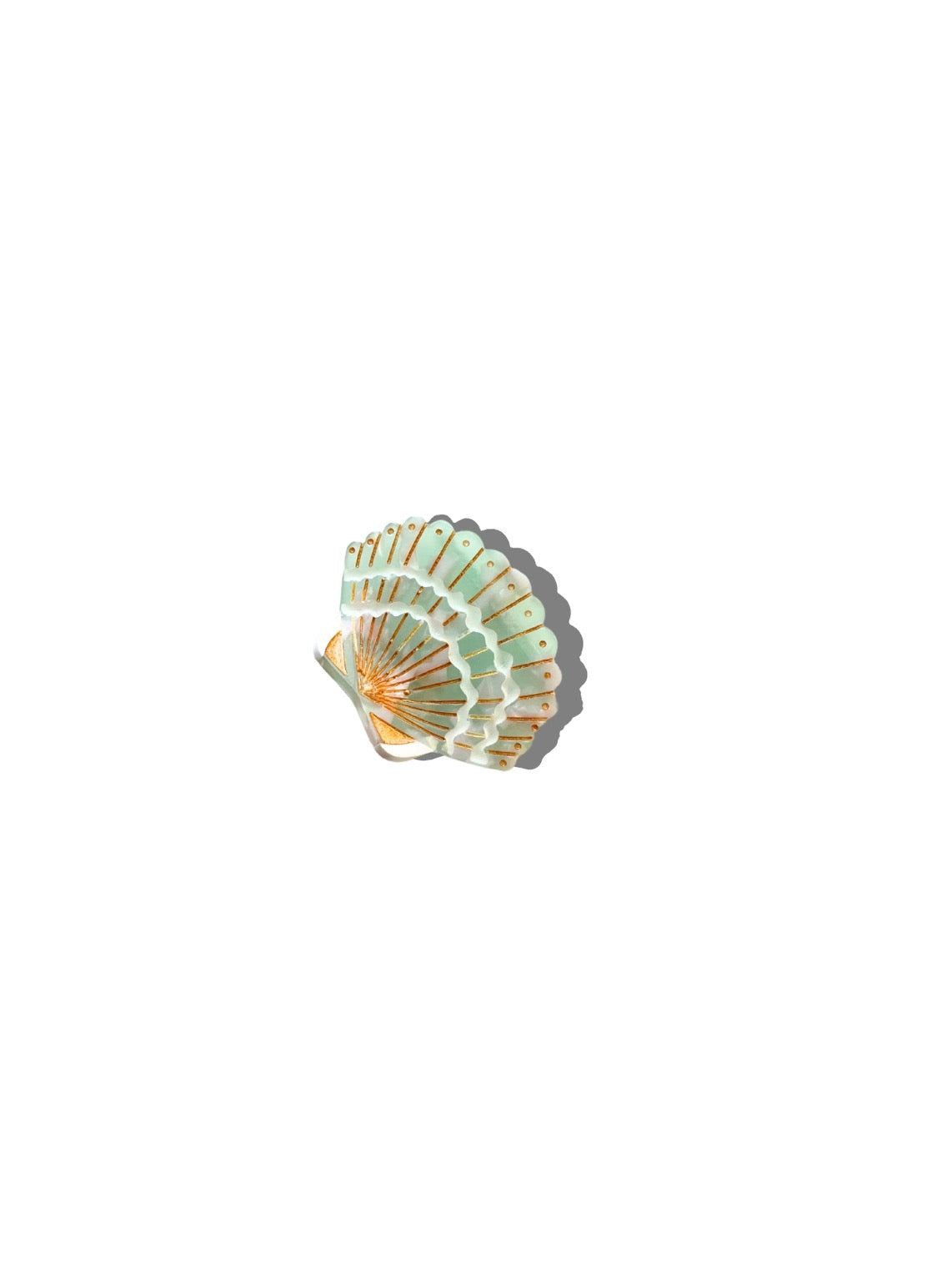 Mini Seashell Claw Clip