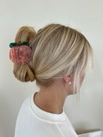 Peach Claw Clip