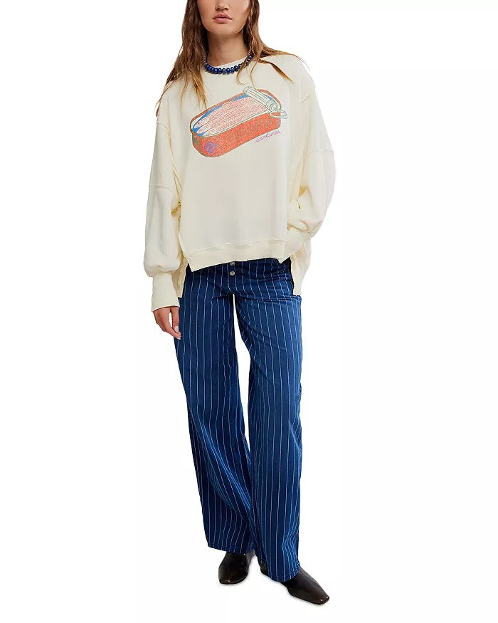 Graphic Camden Sweatshirt Sardine