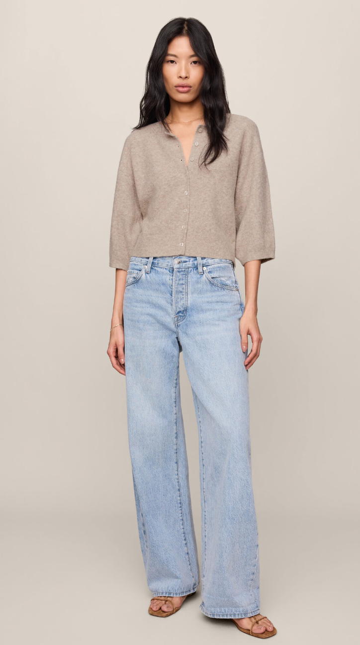 Valor Cardigan- Natural Heather