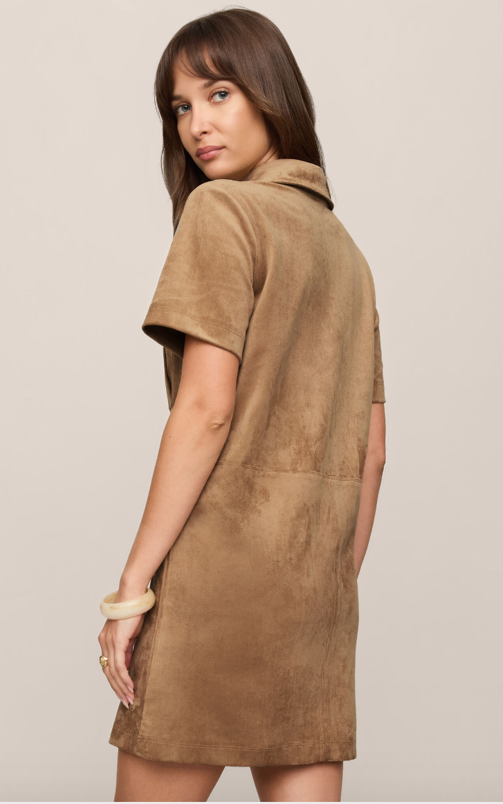 Leone Suede Mini Dress