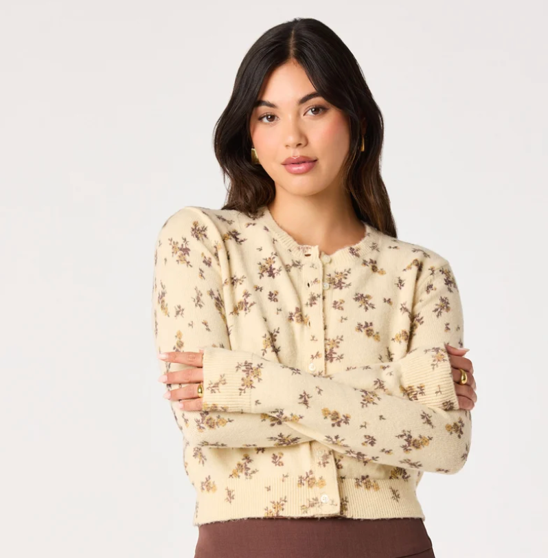 Mary Floral Cardigan