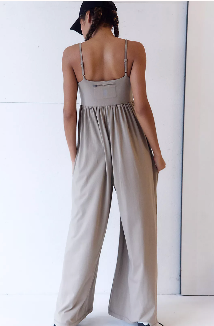 Hot Shot Strappy Onesie-Hickory