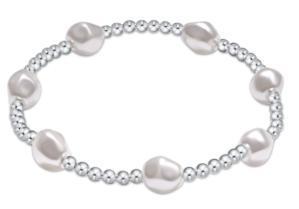 admire pearl 3mm sterling bracelet
