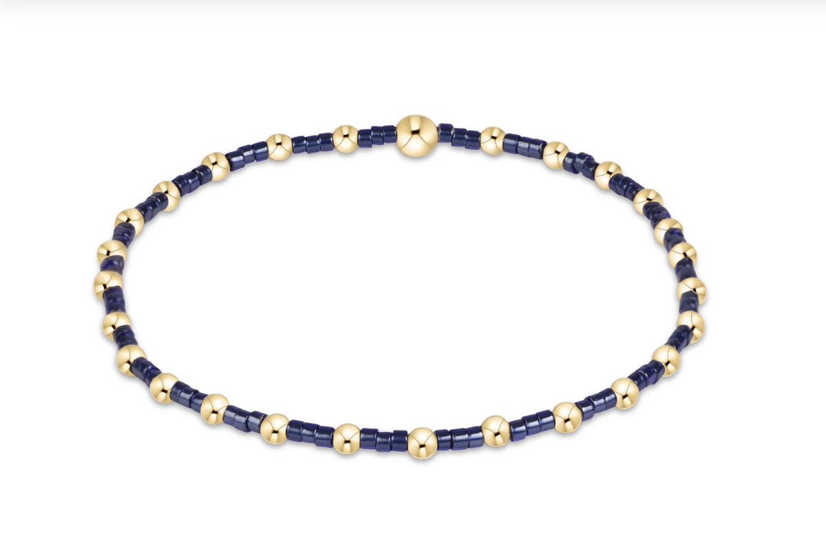 hope sincerity bracelet- navy