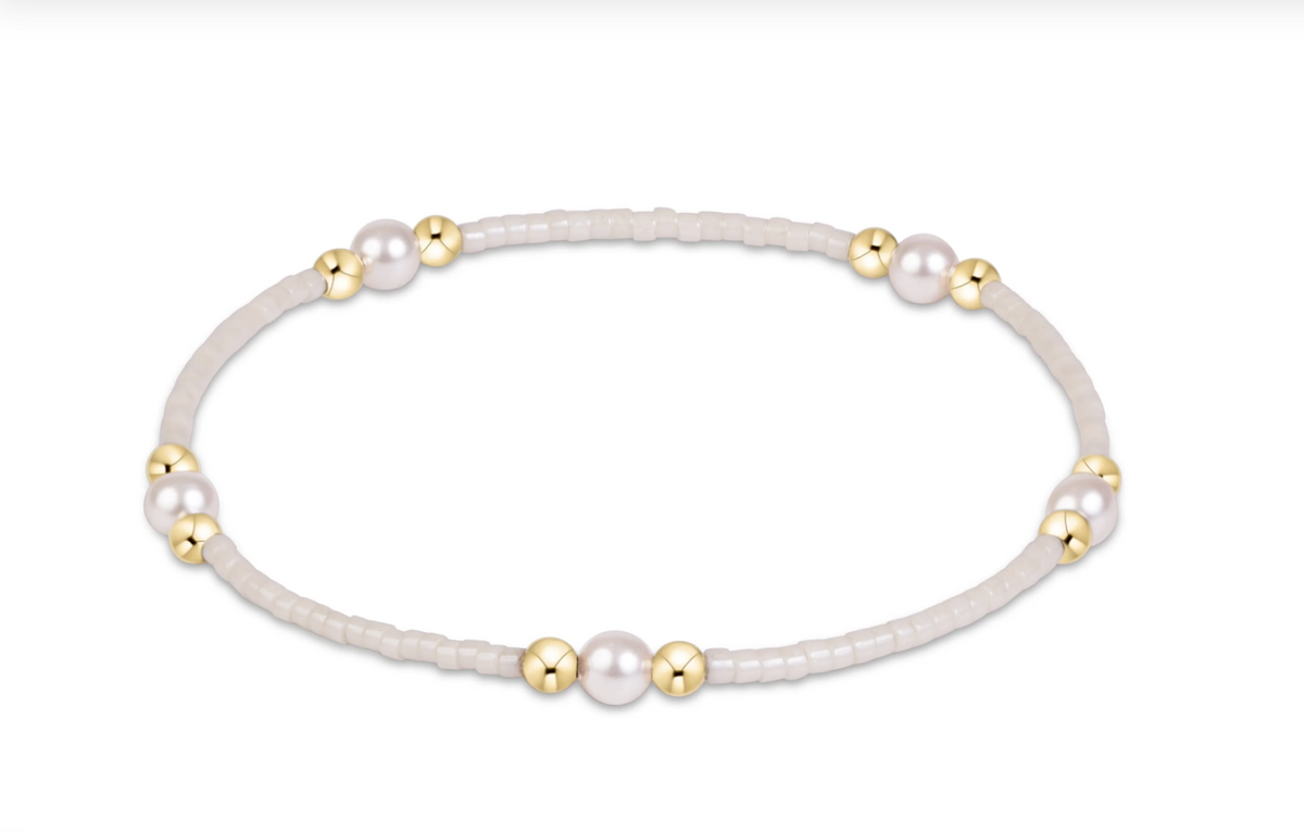 hope purpose pearl bracelet-milkshake