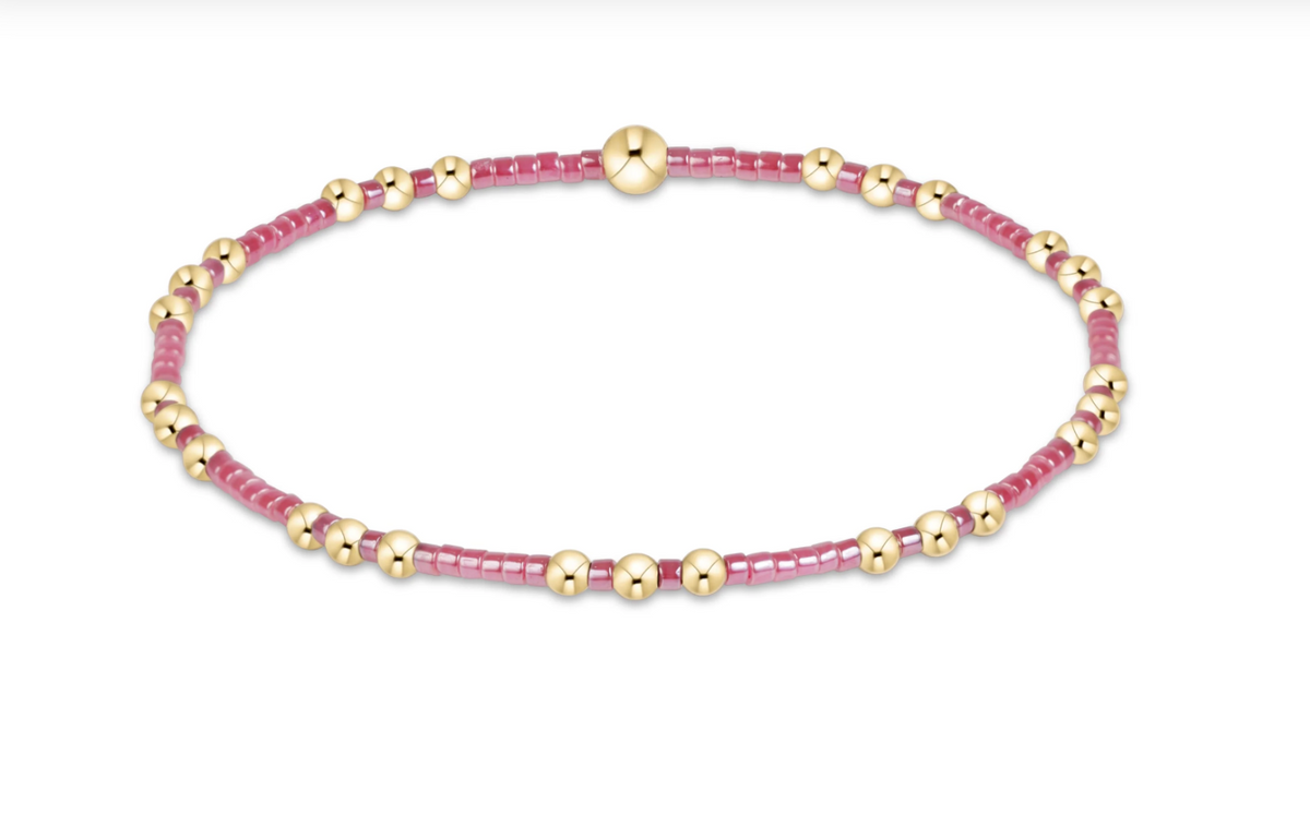 hope joy bracelet- pink champagne
