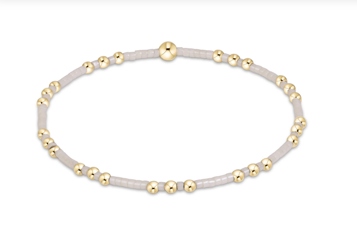 hope joy bracelet- milkshake